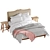 Elegance in Wood: Claremont Bed 3D model small image 2