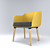 Cosmo Montreal Chair: Elegant and Comfortable 3D model small image 1