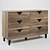 Contemporary 6-drawer Dresser by Carson Carrington 3D model small image 2