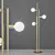 Elegant Floor Lamp by Hubsch 3D model small image 1