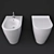 Stylish Scarabeo Moon WC & Bidet 3D model small image 2