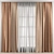 Refined Curtains: Superior Design 3D model small image 1