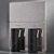 Inbani Giro GR012: Stylish Compact Bathroom Storage 3D model small image 1