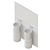 Inbani Giro GR012: Stylish Compact Bathroom Storage 3D model small image 3