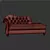 Cozy Comfort 3-seater Sofa 3D model small image 3