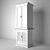 Modern Loft Cupboard 3D model small image 3