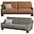 Elegant DS-77 Sofa: Redefining Comfort 3D model small image 1