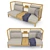 Modern Zen Corner Sofa 3D model small image 3