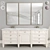 Master Bathroom Furniture Set 3D model small image 1