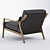 Elegant Lady Armchair: Stylish Comfort for Any Space 3D model small image 2