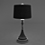 Elegant Odeon Dutch Silver Lamp 3D model small image 2