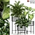 Opalo Plant Collection: Botanical Beauty 3D model small image 1