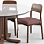 Modern Elegance: Emma Chair & Tondo Table 3D model small image 2