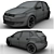 Volkswagen Polo 5dr 2010: High-Detail VRay Model 3D model small image 3