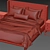 Stylish Studio McGee Bed 3D model small image 3