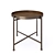 Lenox Tray Table: Stylish and Functional Metal Coffee Table 3D model small image 1