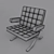 Luxury Leather Armchair: Vray, Corona, FBX 3D model small image 2