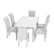 Versatile Compact Furniture Set 3D model small image 3