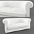 Modern Darlas Fuert Sofa - High Poly 3D Model 3D model small image 1