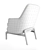 Luxurious Leda Flexform Armchair 3D model small image 3