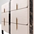 Eclipse Leather Drawer Unit: Sleek Storage Solution 3D model small image 2