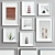 Elegant Frames Set-85: 7 Unique Designs 3D model small image 2