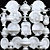 Elegant White Porcelain Tableware 3D model small image 1