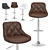 Modern Design Bar Stools - BETINA 3D model small image 1