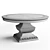 Elegant Hooker Rhapsody Dining Table 3D model small image 3