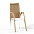 Modern Brown Chair - Outlet-Mobly Giovana I 3D model small image 1