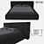 Modern LoftDesign 161 Bed with 180x200 Mattress 3D model small image 1