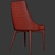 Contemporary Bohr Dining Chair 3D model small image 2