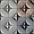 Sculpted Sands Wall Tiles 3D model small image 2