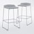 Sleek Last Minute Stool 3D model small image 3