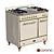 Ilve Majestic Kitchen Stove - 2015 Model 3D model small image 1