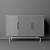 Elegant Buffet Storage by Nordal 3D model small image 3