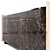 Eclipse Leather-Clad Wood Sideboard 3D model small image 2