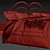 Sleek Francelina Bed & Marien Bedside Table 3D model small image 2