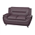 Cozy Comfort Sofa 3D model small image 1