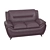 Cozy Comfort Sofa 3D model small image 2