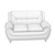 Cozy Comfort Sofa 3D model small image 3