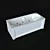 Luxury Aquatek Leia Bathtub 3D model small image 1