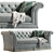 Luxurious Lexington Charleston Sofa 3D model small image 1