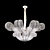 Sparkling Crystal Chandelier 3D model small image 1