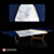 Modern Italian Small Table: Pangea 3D model small image 1