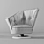 Elegant Giorgetti Arabella: 3D Furniture 3D model small image 2