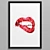 Modern Style Collection: Lips Painting 3D model small image 1