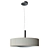 Vibia Duplo 50 cm Ø: Stunning Ceiling Lamp 3D model small image 1