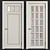Elegant Heritage Interior Doors 3D model small image 1