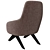 Van Duysen's Marlon - Fabric armchair 3D model small image 2